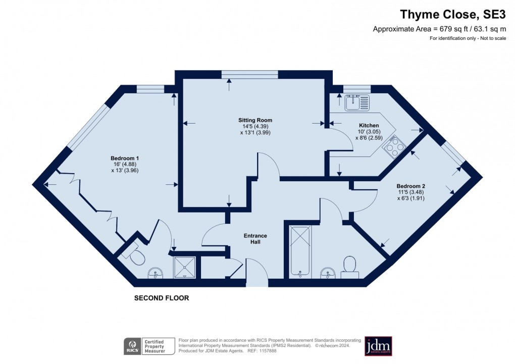Floorplan for Kidbrooke Village, London