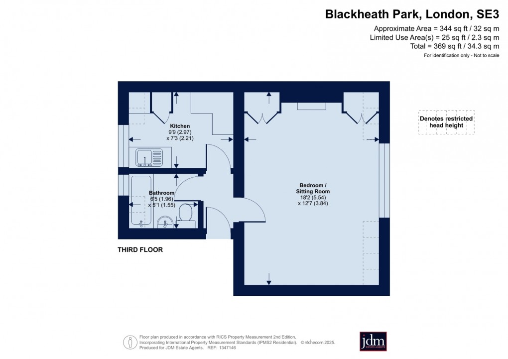 Floorplan for Blackheath, London