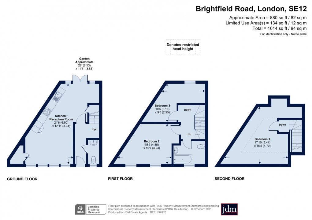 Floorplan for Brightfield Road, Lee