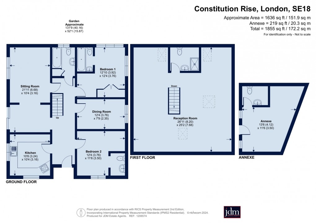 Floorplan for Shooters Hill, London
