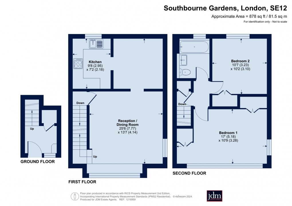 Floorplan for Lee, London