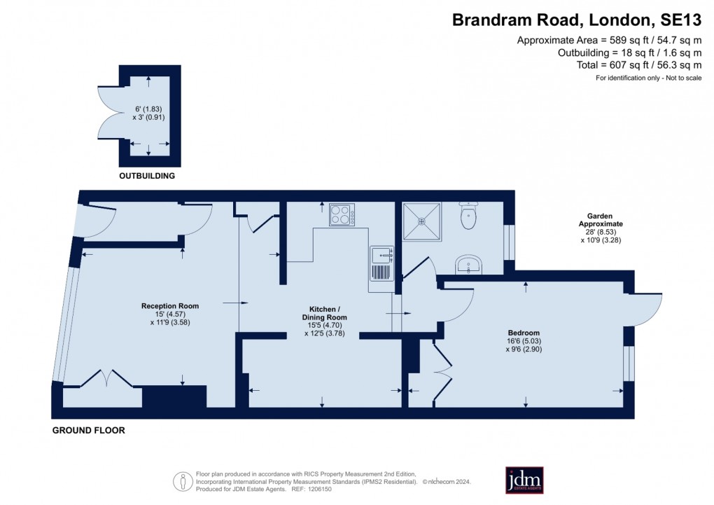 Floorplan for Blackheath, London