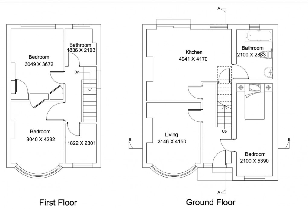 Floorplan for Kidbrooke, Blackheath, London