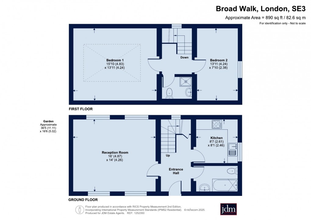 Floorplan for Kidbrooke, Blackheath, Shooters Hill