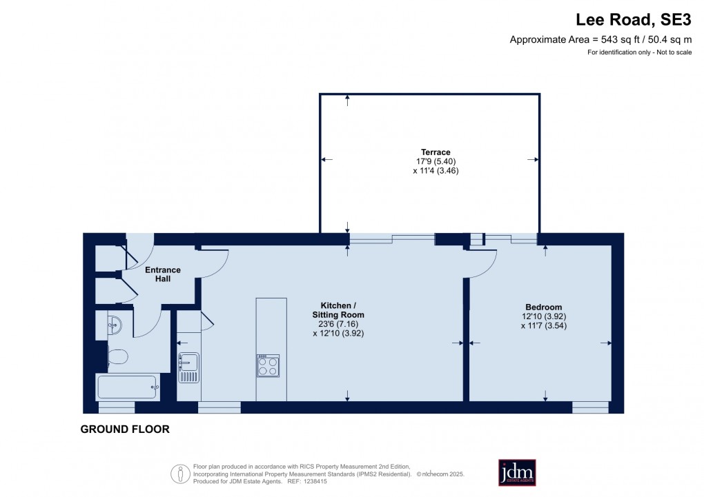 Floorplan for Blackheath, London
