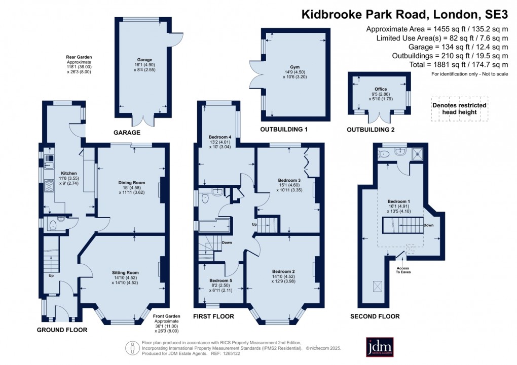 Floorplan for Blackheath, London