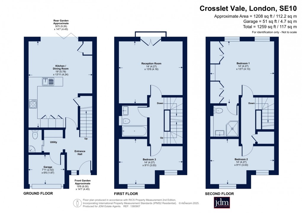 Floorplan for Greenwich, London