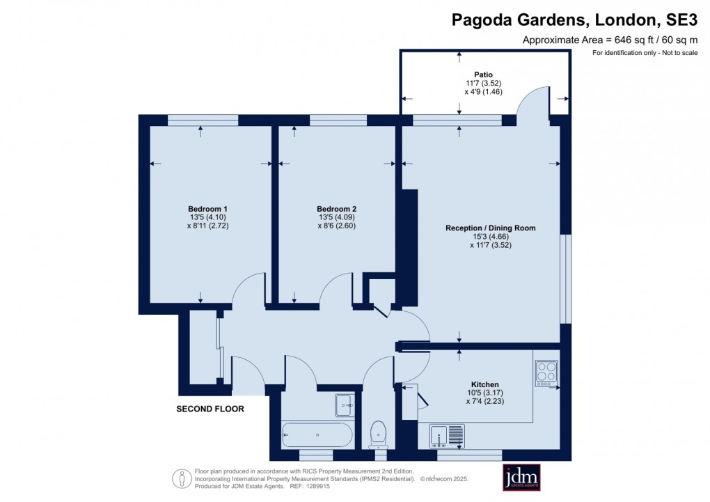 Floorplan for London