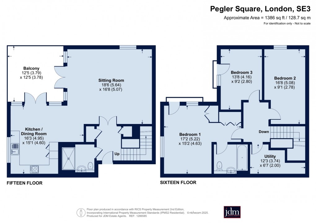 Floorplan for Kidbrooke, Blackheath, London