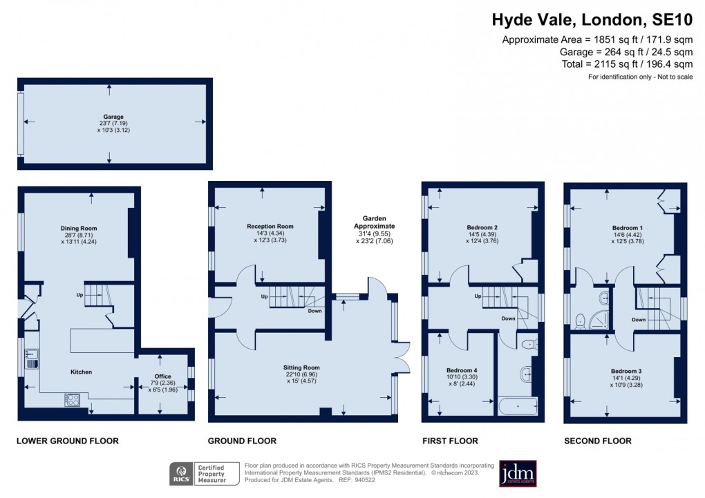 Floorplan for Greenwich, London