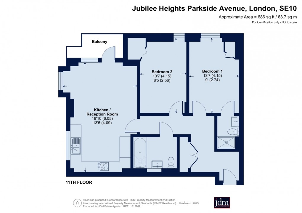 Floorplan for Greenwich, London