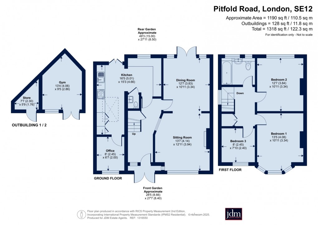 Floorplan for Lee, London