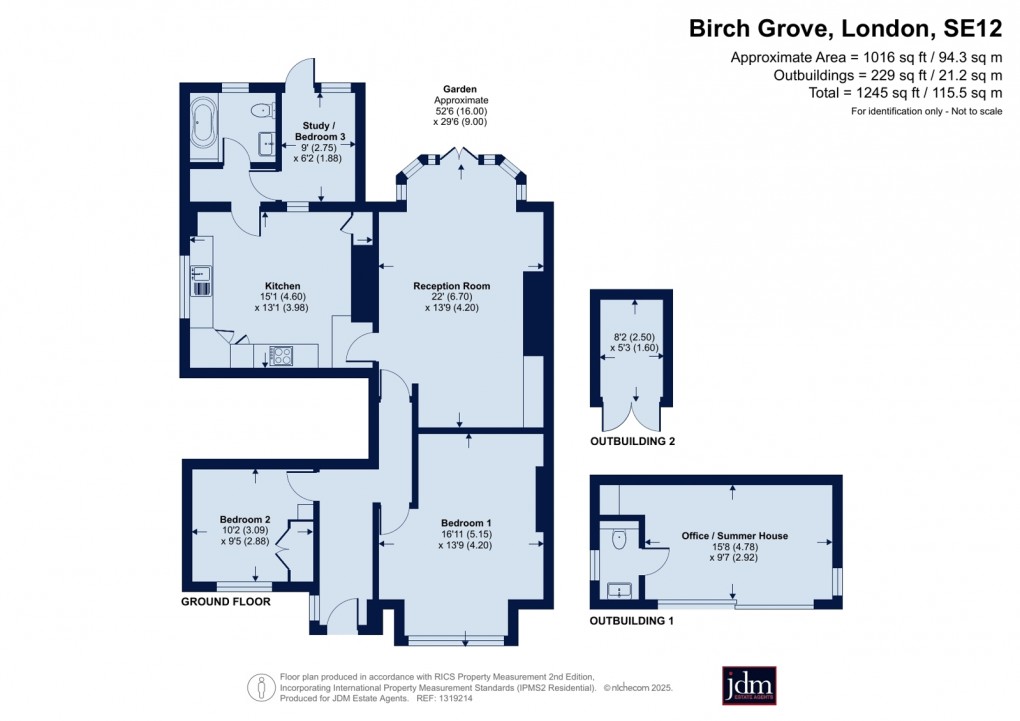 Floorplan for Lee, London