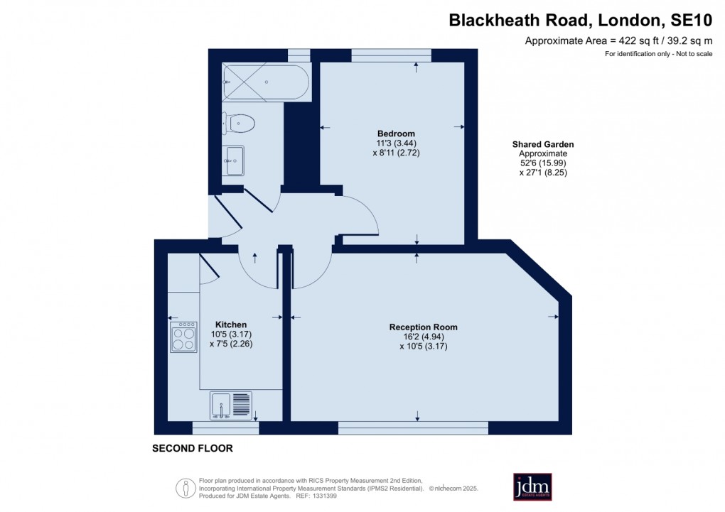 Floorplan for Greenwich, London