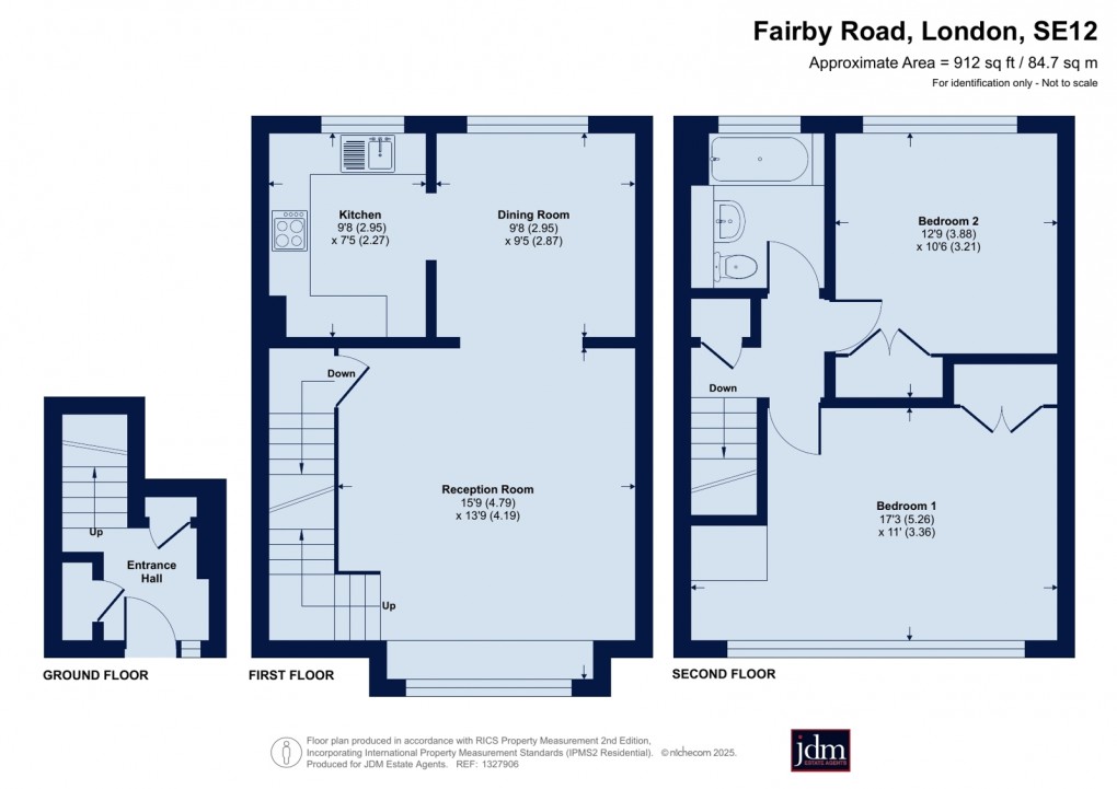 Floorplan for Lee, London