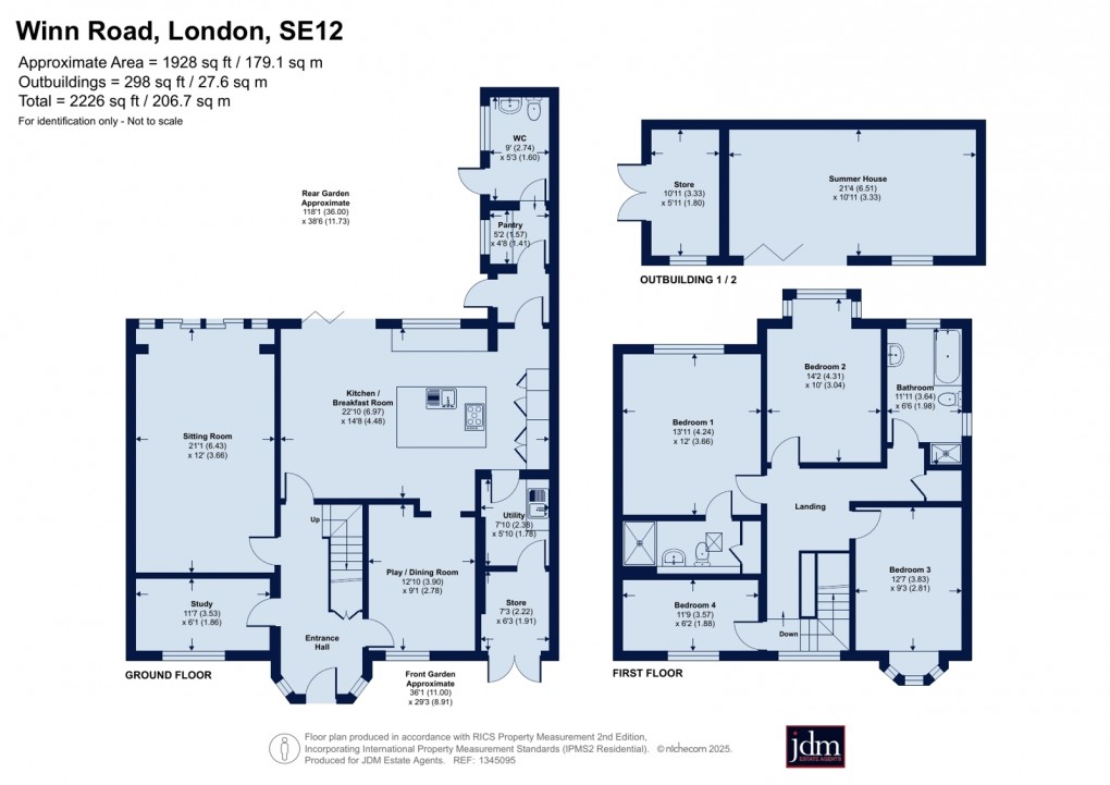Floorplan for Lee, London