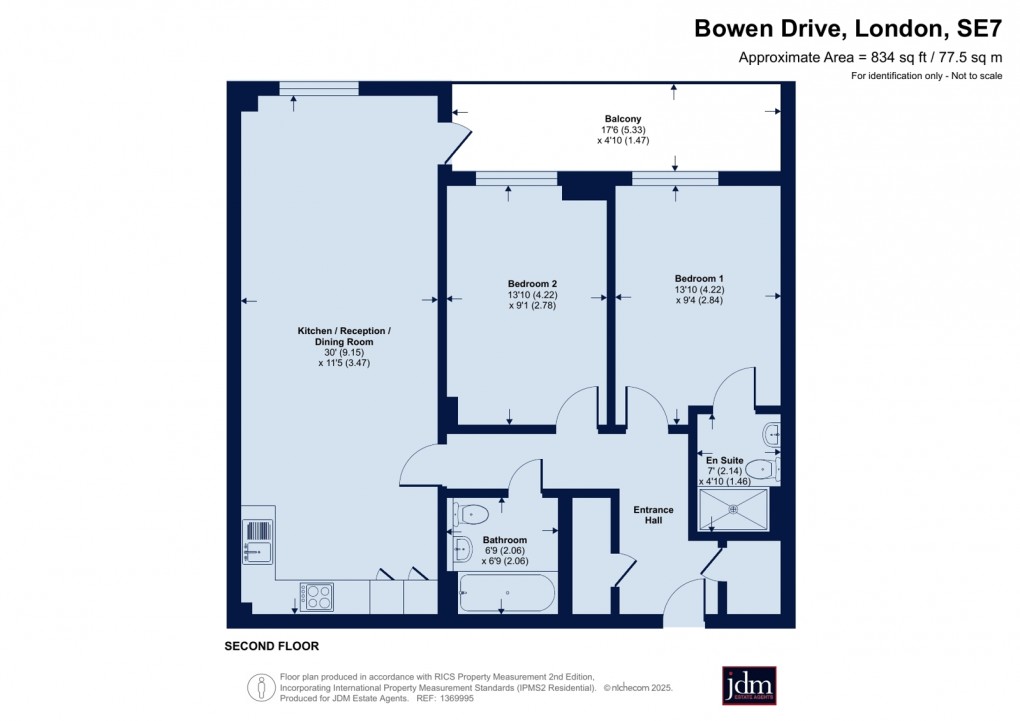 Floorplan for Charlton, London