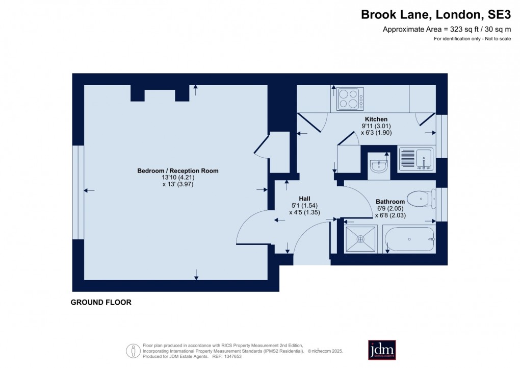 Floorplan for Kidbrooke, Blackheath, London