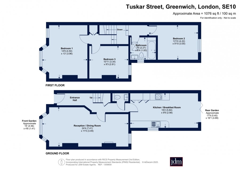 Floorplan for Greenwich, London