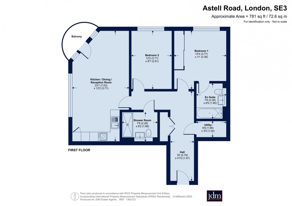 Floorplan for Kidbrooke Village, London