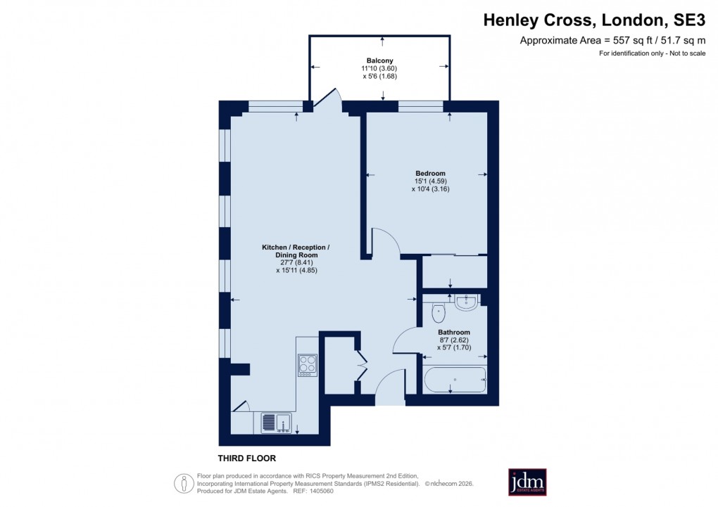 Floorplan for Kidbrooke, Blackheath, London