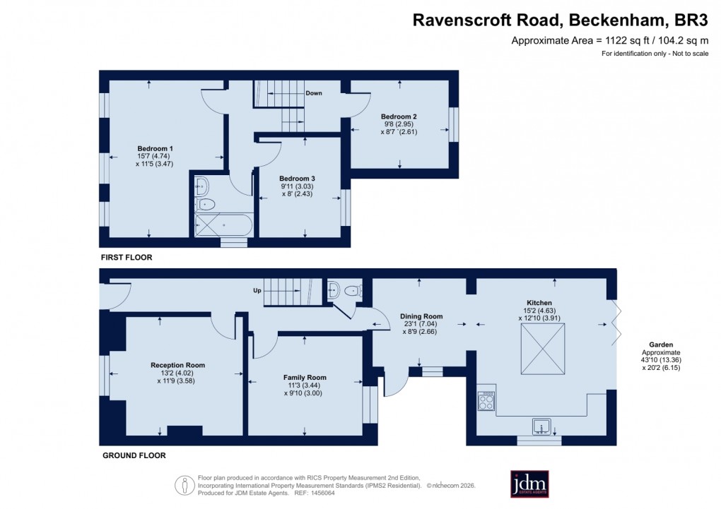 Floorplan for Beckenham