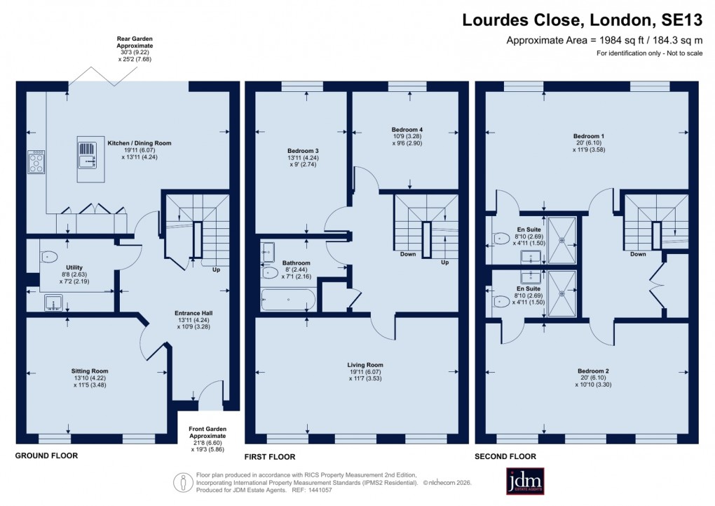 Floorplan for Blackheath, Lewisham, London