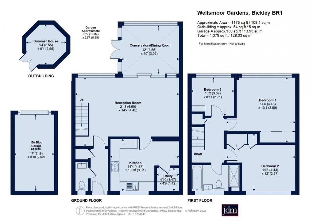Floorplan for Bickley, Kent