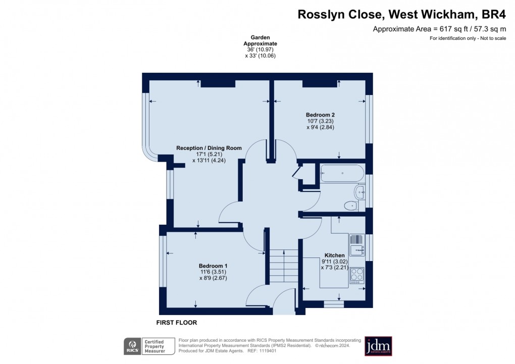 Floorplan for West Wickham