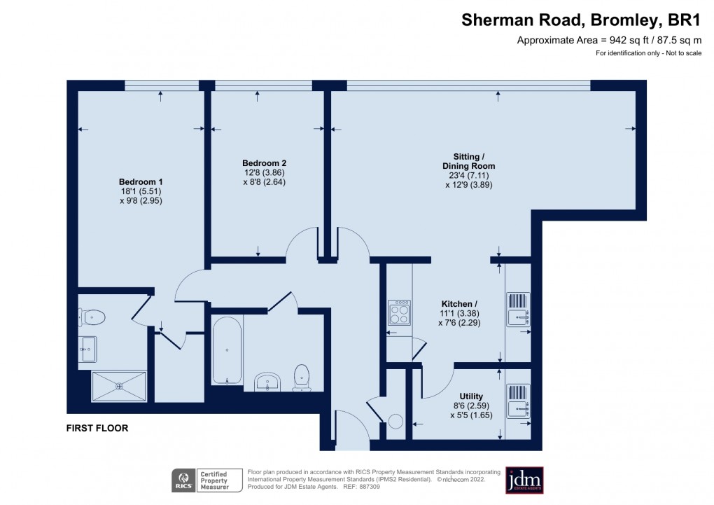 Floorplan for Bromley