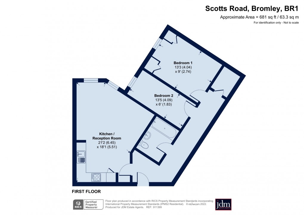 Floorplan for Bromley