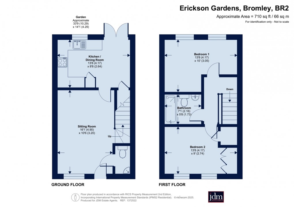 Floorplan for Bromley, Kent