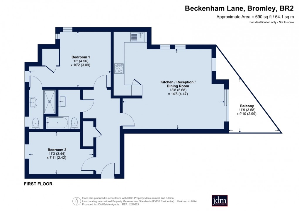 Floorplan for Bromley