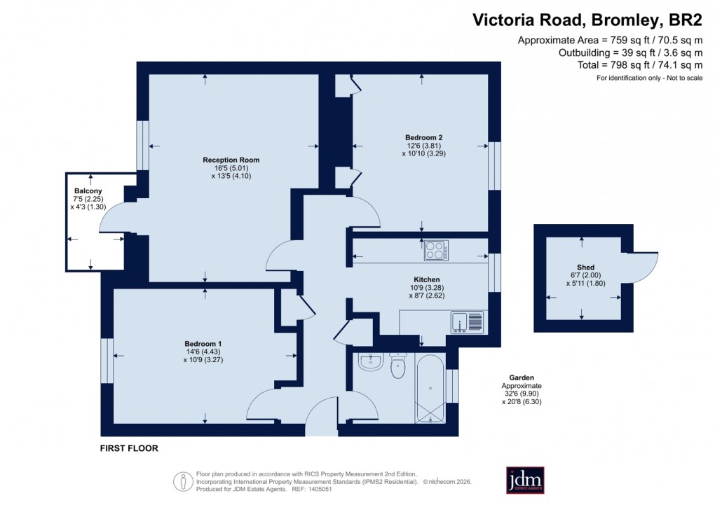 Floorplan for Bromley