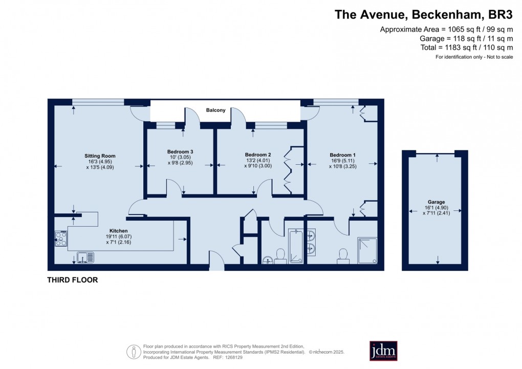 Floorplan for Beckenham