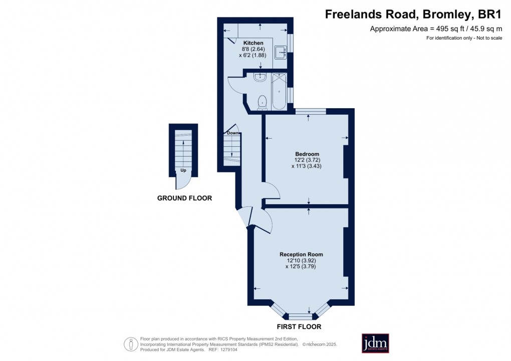 Floorplan for Bromley, Kent