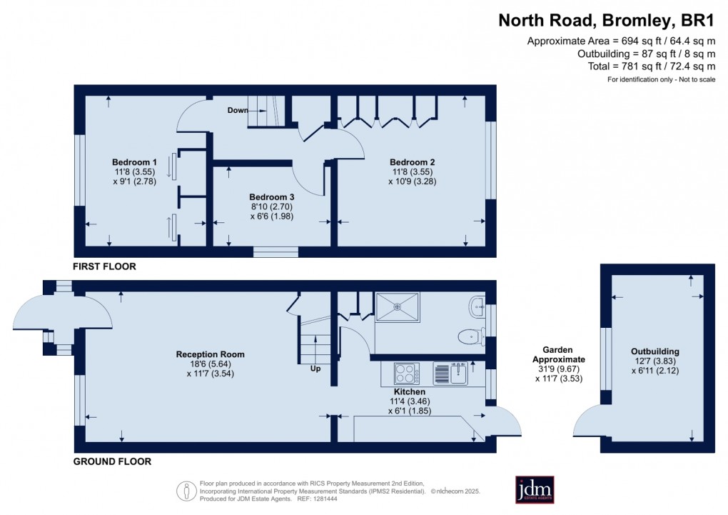 Floorplan for Bromley