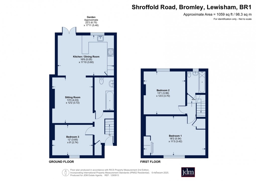 Floorplan for Bromley, Lewisham