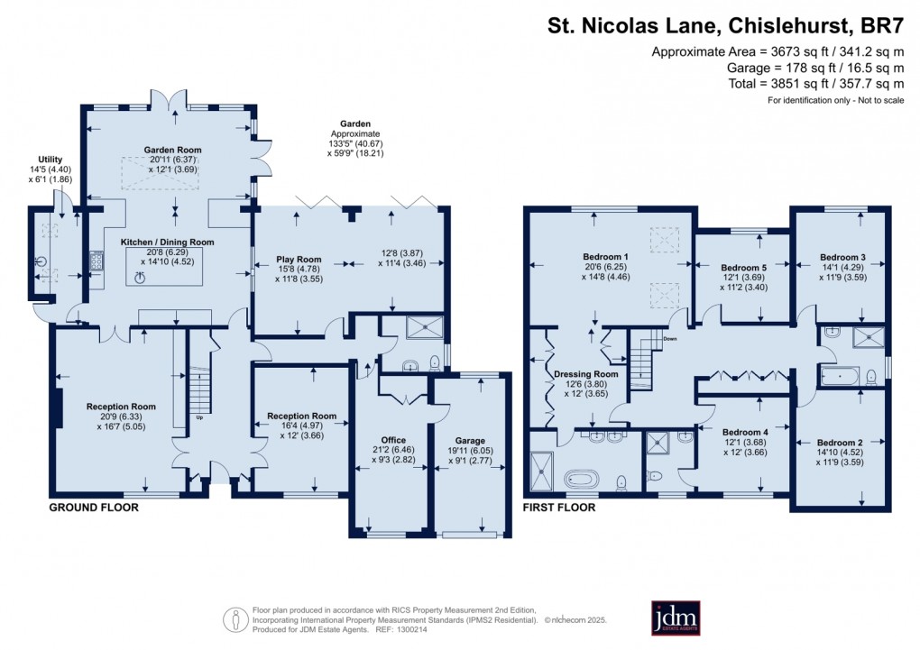 Floorplan for Chislehurst, Kent