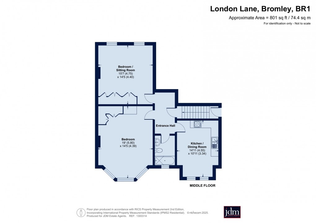 Floorplan for Bromley