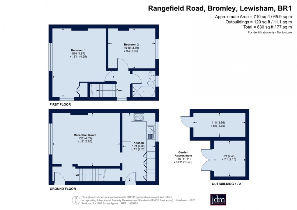 Floorplan for Bromley, Lewisham