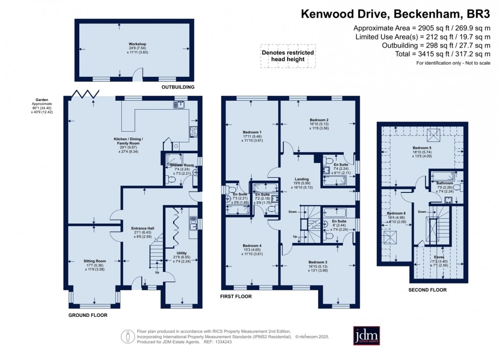 Floorplan for Beckenham