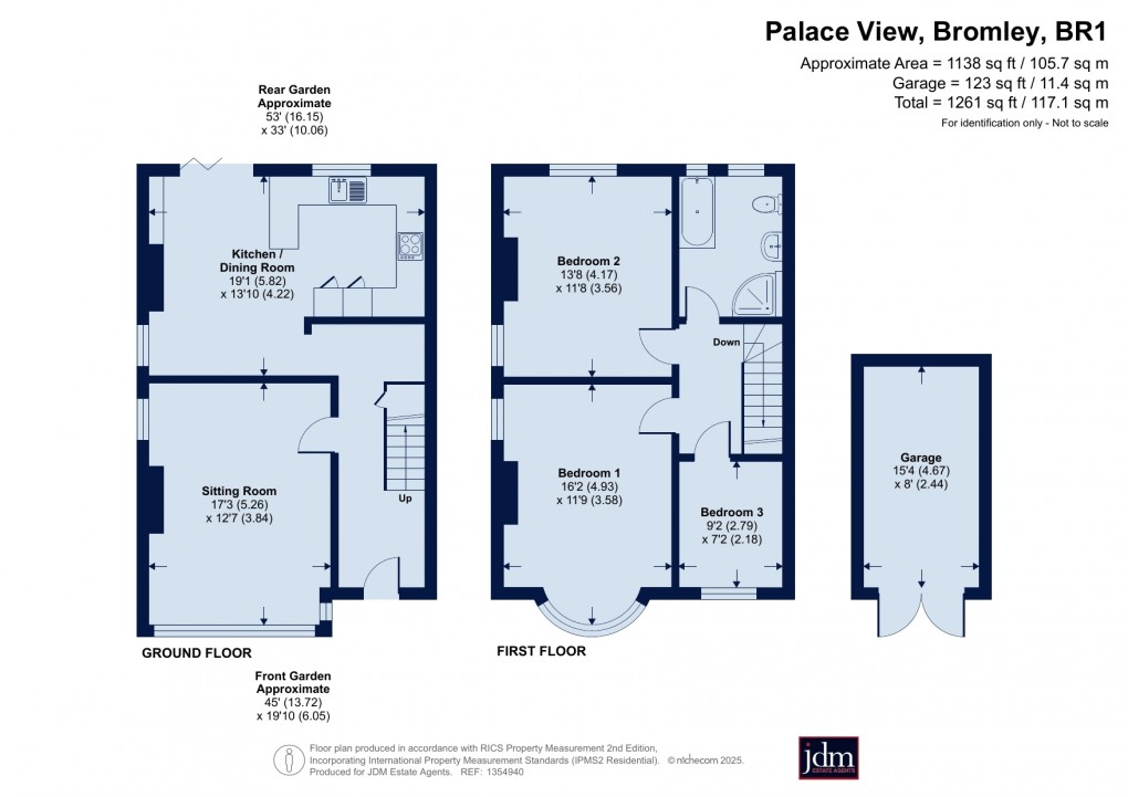Floorplan for Palace View, Bromley