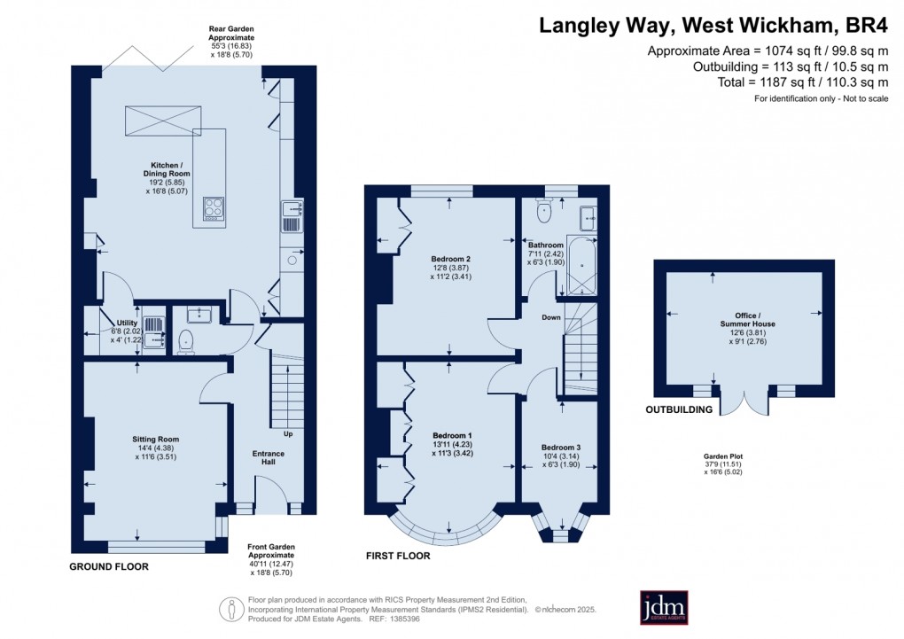 Floorplan for West Wickham