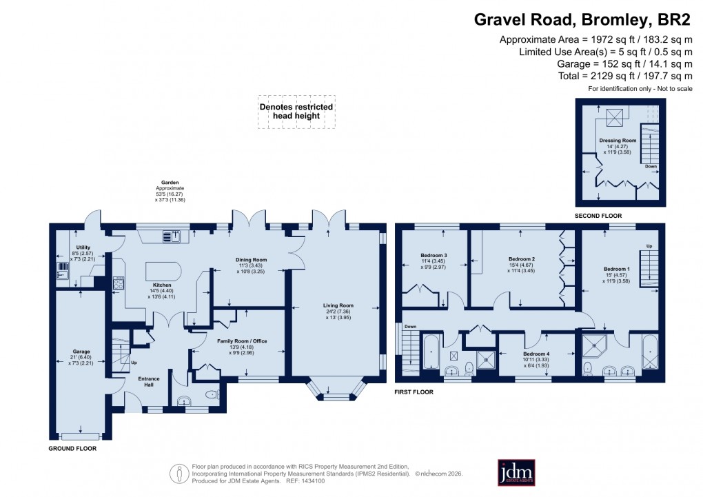 Floorplan for Bromley, Kent