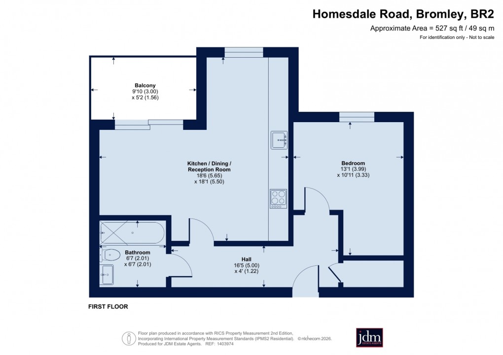 Floorplan for Bromley