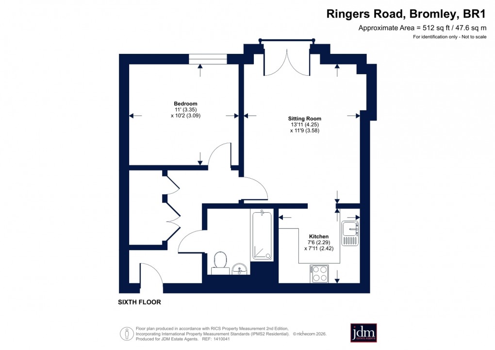 Floorplan for Bromley