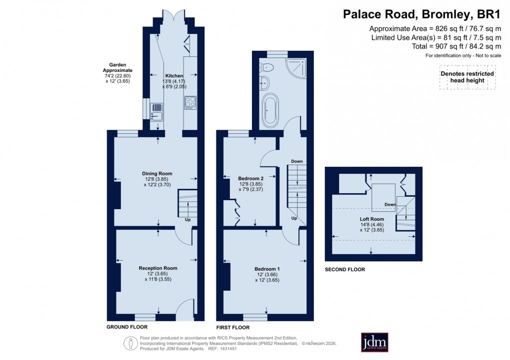 Floorplan for Bromley