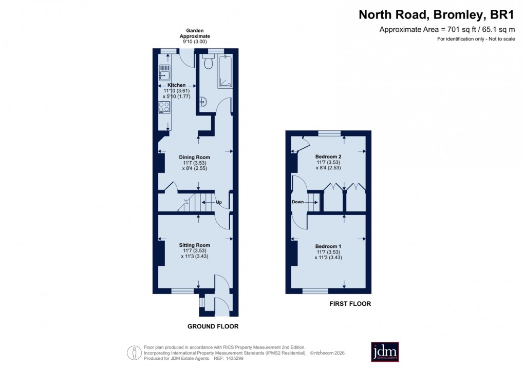 Floorplan for Bromley