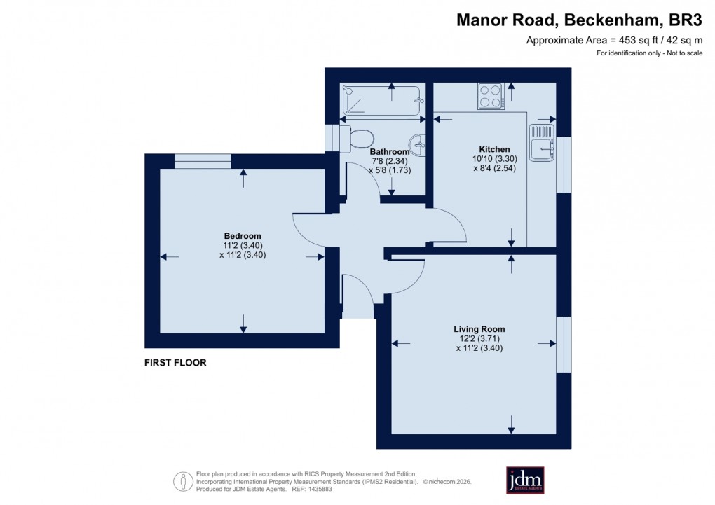 Floorplan for Beckenham